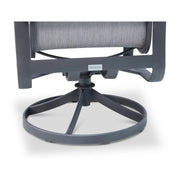 Wakefield Graphite High Back Sling Swivel Rocker - The Great Escape