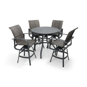Wakefield 5 Piece Woven Bar Height Group - The Great Escape