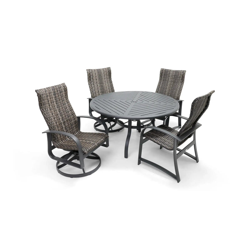 Wakefield 5 Piece Woven Dining Group - The Great Escape