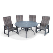 Wakefield 5 Piece Woven Dining Group - The Great Escape