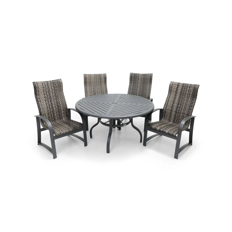 Wakefield 5 Piece Woven Dining Group - The Great Escape