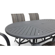 Wakefield 7 Piece Woven Counter Height Group - The Great Escape