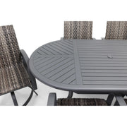 Wakefield 7 Piece Woven Counter Height Group - The Great Escape
