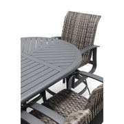 Wakefield 7 Piece Woven Counter Height Group - The Great Escape
