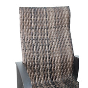 Wakefield 7 Piece Woven Dining Firepit Group - The Great Escape