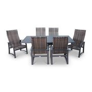 Wakefield 7 Piece Woven Dining Group - The Great Escape
