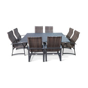 Wakefield 9 Piece Woven Dining Group - The Great Escape