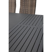 Wakefield 9 Piece Woven Dining Group - The Great Escape