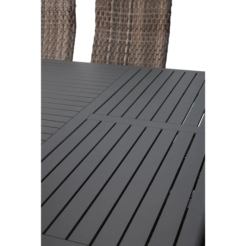 Wakefield 9 Piece Woven Dining Group - The Great Escape