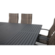 Wakefield 9 Piece Woven Dining Group - The Great Escape