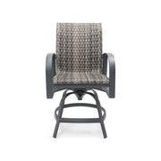 Wakefield Woven Swivel Counter Height Stool - The Great Escape