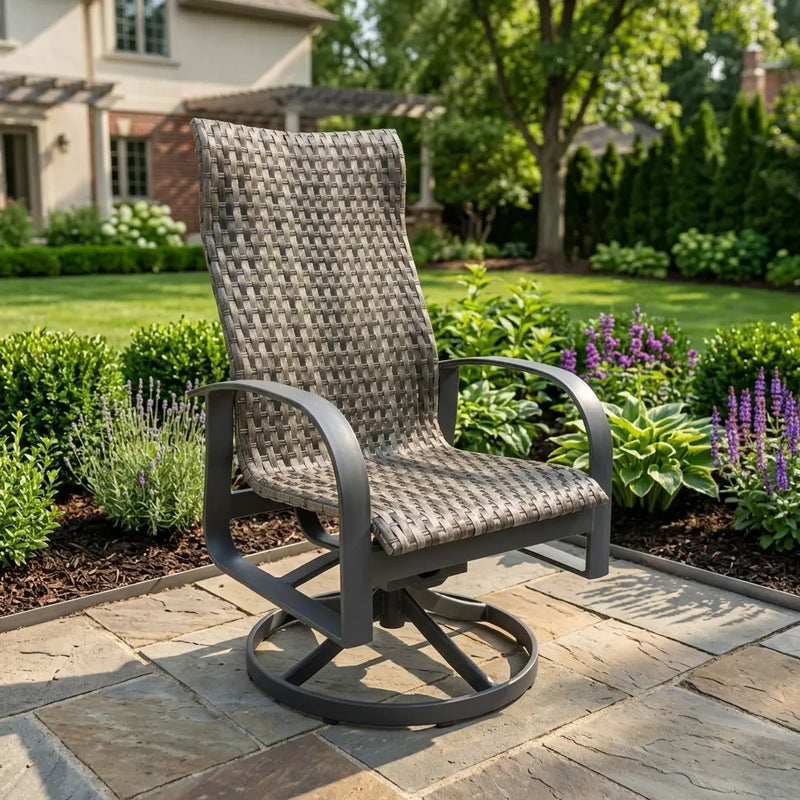 Wakefield Woven Swivel Rocker - The Great Escape