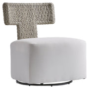 Cabo Woven Outdoor Swivel Chair - The Great Escape