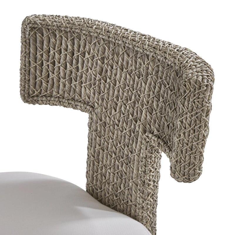 Cabo Woven Outdoor Swivel Chair - The Great Escape