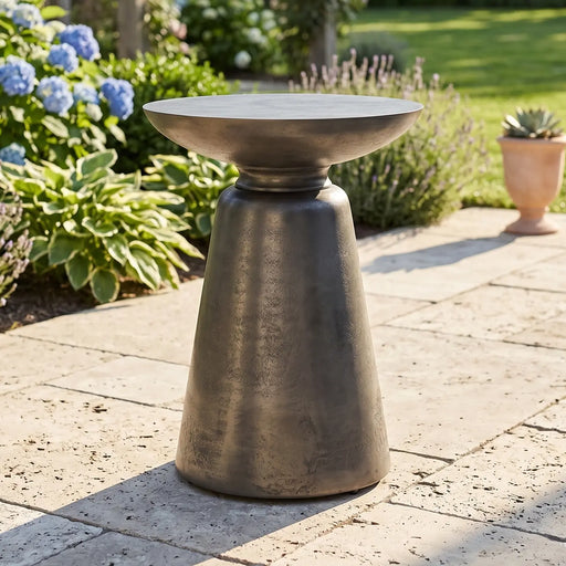 Catalan Outdoor Accent Table - The Great Escape