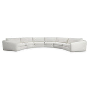 Del Sol 3 Piece Curved Sectional Group - The Great Escape