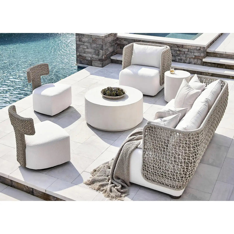 Lomani Woven 6 Piece Sofa Chat Group - The Great Escape