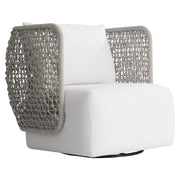 Lomani Woven Outdoor Swivel Chair - The Great Escape