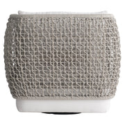 Lomani Woven Outdoor Swivel Chair - The Great Escape
