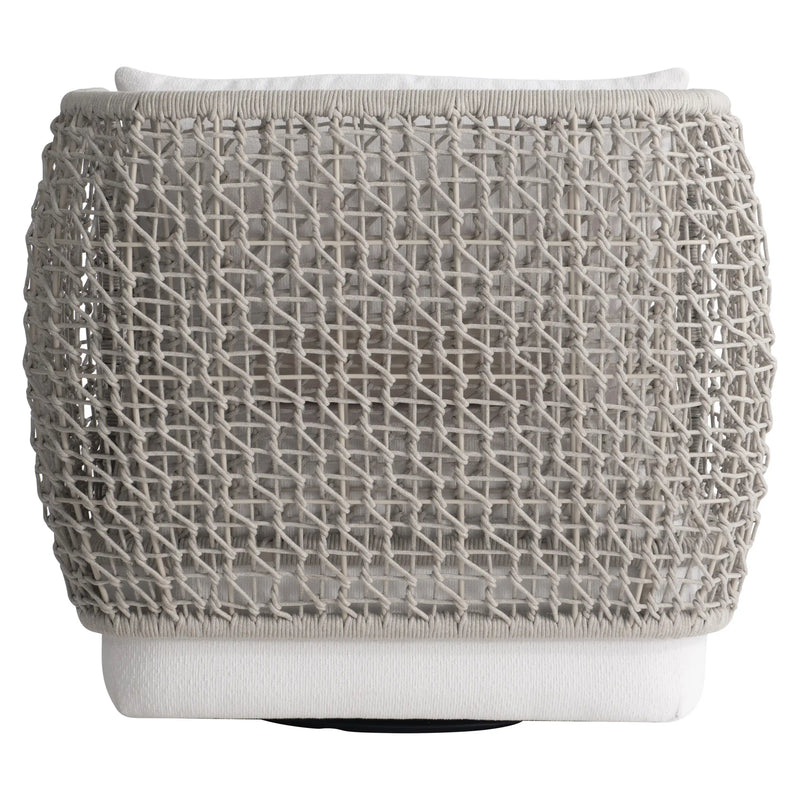 Lomani Woven Outdoor Swivel Chair - The Great Escape