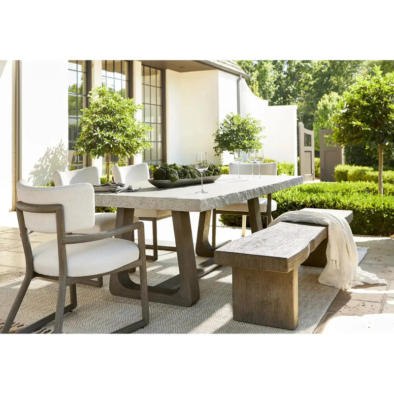 Rhodes 6 Piece Dining Group W/ Bench - The Great Escape