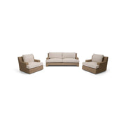 Trieste 3 Piece Woven Sofa Group - The Great Escape