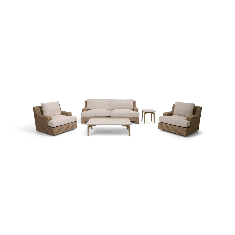 Trieste 5 Piece Woven Sofa Chat Group - The Great Escape