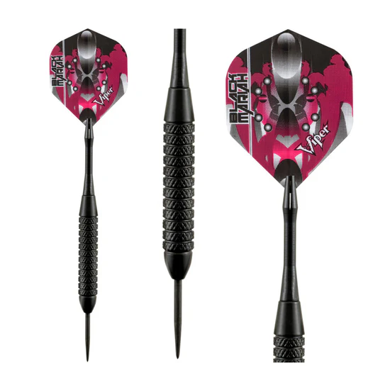 Viper Black Mariah Steel Darts 22G - The Great Escape