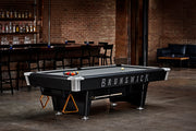 9' Brunswick Black Wolf Pro Pool Table - Gully - The Great Escape
