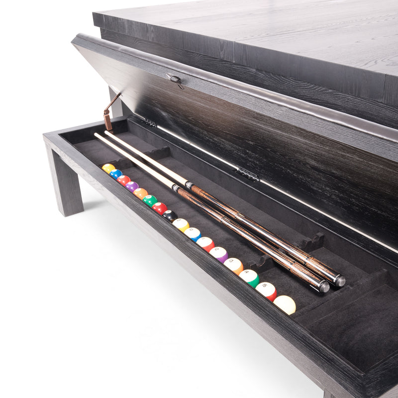 Brunswick Contender Galveston 8 Ft Table Bench Storage Interior The Great Escape