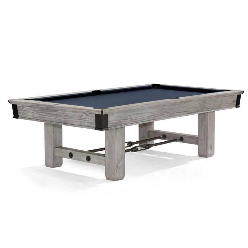 8' Brunswick Canton Pool Table Rustic Grey - The Great Escape