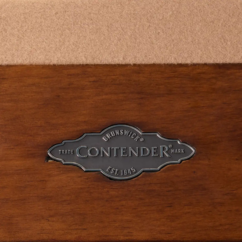 Brunswick Contender Arlington 8 Ft Table Logo Detail The Great Escape