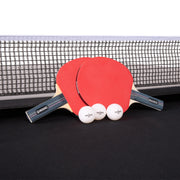 Brunswick Contender Austin 8 Ft Table with Half Conversion Top with Paddles and Ball Detail The Great Escape