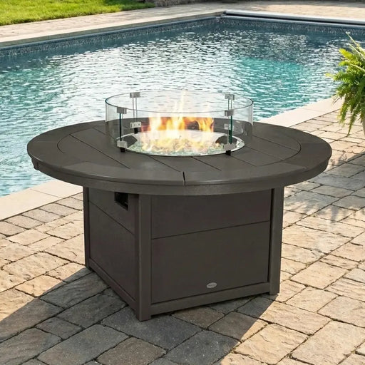 Round 48" Fire Pit Table (Vintage) - The Great Escape