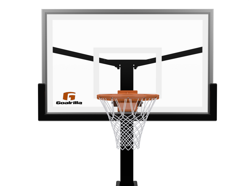 Goalrilla Clear View 60 System W/ Universal Pole Pad & Backboard Pad - The Great Escape