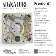 Catalina Fremont Specs Tear Sheet - The Great Escape