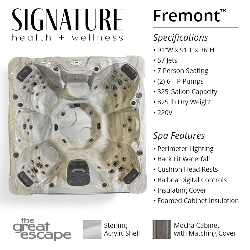 Catalina Fremont Specs Tear Sheet - The Great Escape