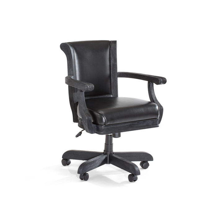 Picture of Centennial Game Chair in Black Wire Brush