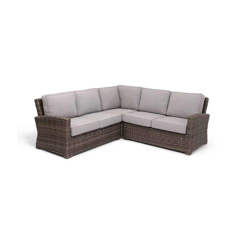 Woodridge 3 Piece Sectional Group Canvas Steel - The Great Escape