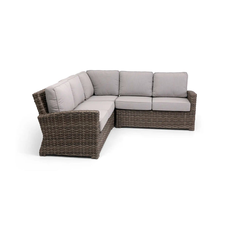 Woodridge 3 Piece Sectional Group Canvas Steel - The Great Escape