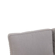 Woodridge Left Arm Loveseat Section Canvas Steel - The Great Escape