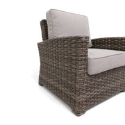 Woodridge Lounge Chair Canvas Steel - The Great Escape