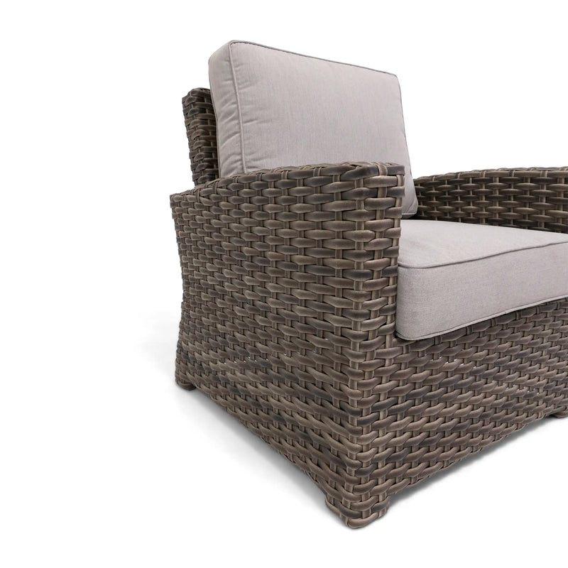 Woodridge Lounge Chair Canvas Steel - The Great Escape