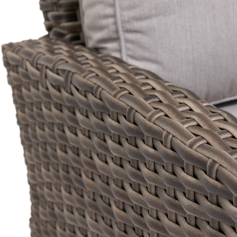 Woodridge Lounge Chair Canvas Steel - The Great Escape