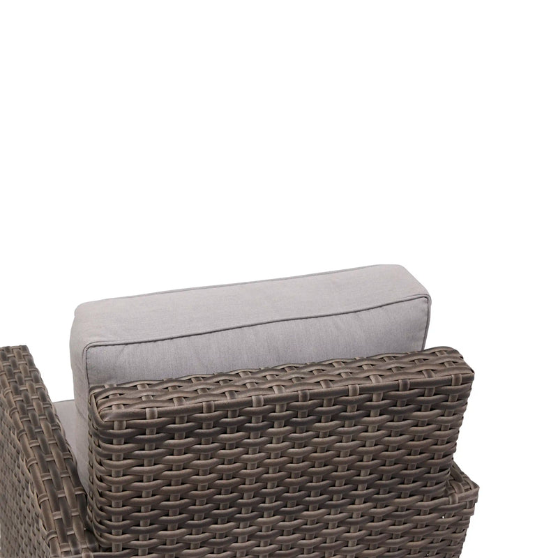 Woodridge Lounge Chair Canvas Steel - The Great Escape