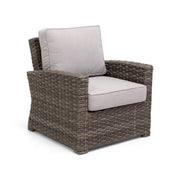 Woodridge Lounge Chair Canvas Steel - The Great Escape