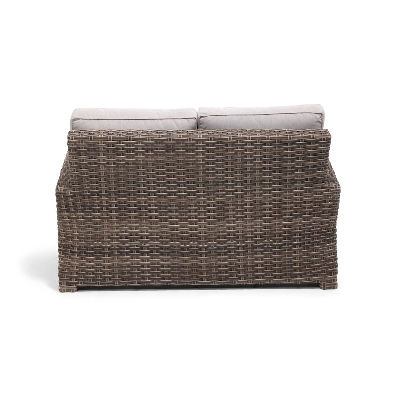 Woodridge Loveseat Canvas Steel - The Great Escape