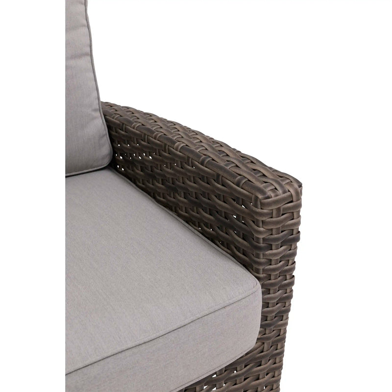 Woodridge Swivel Glider Canvas Steel - The Great Escape