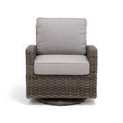 Woodridge Swivel Glider Canvas Steel - The Great Escape