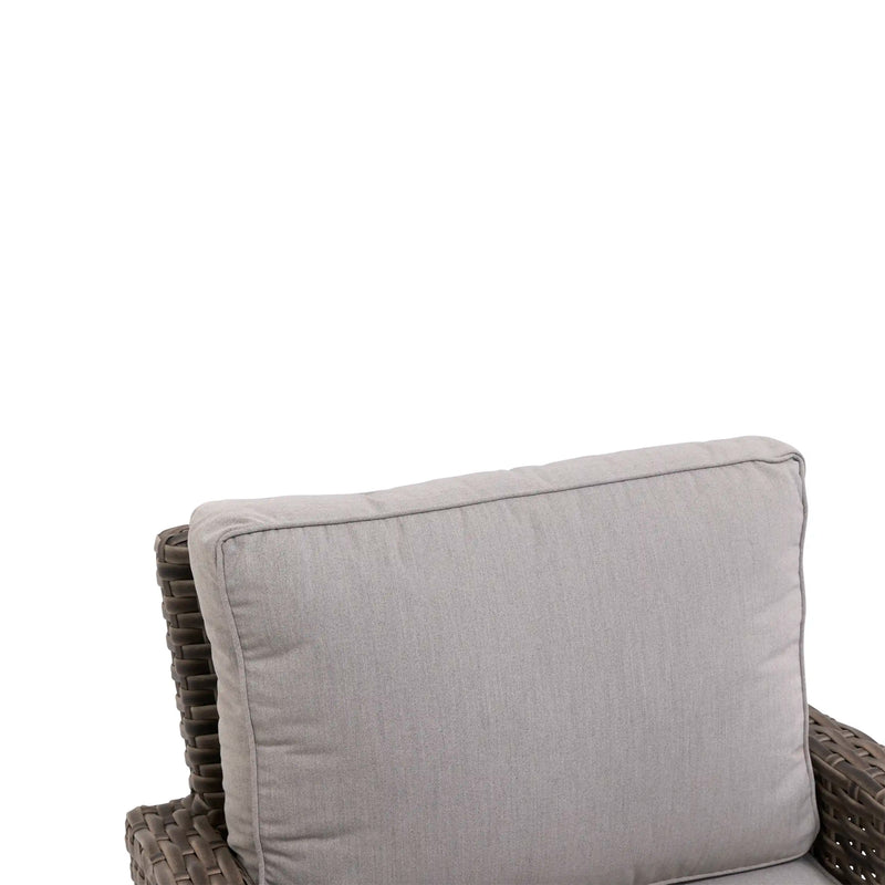 Woodridge Swivel Glider Canvas Steel - The Great Escape